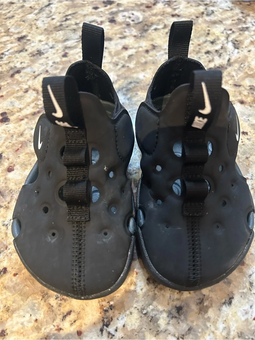 Nike Kids Black Slip-On Water Shoes toddler size 5